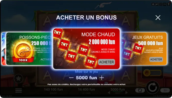 Hot Mode du Blast the Bass slot